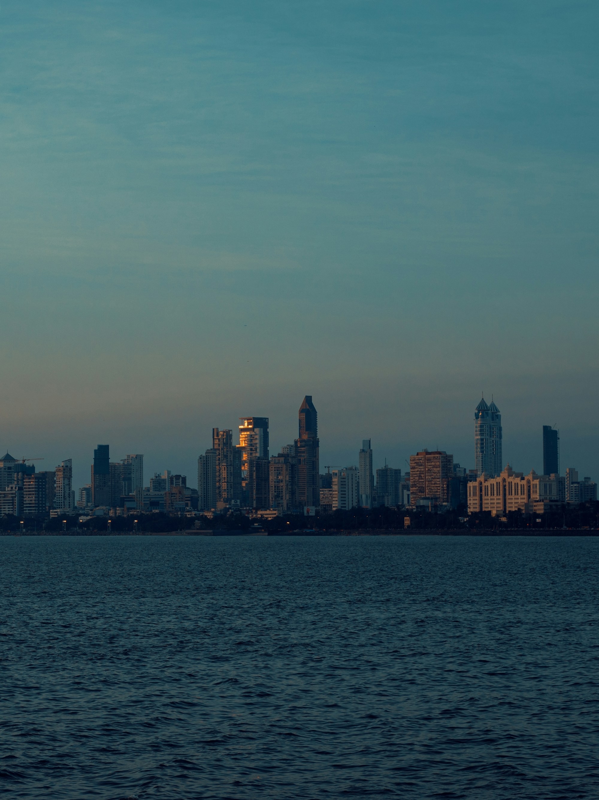 Mumbai skyline. A location photograph illustrating nationwide banking coverage, not the union negotiations.